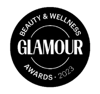 Logo for Glamour Beauty & Wellness Awards 2023.